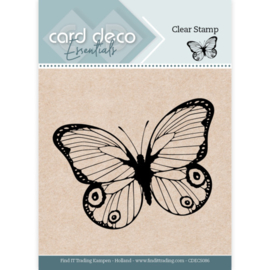 Card Deco Essentials - CDECS086 - Clear Stamps - Butterfly