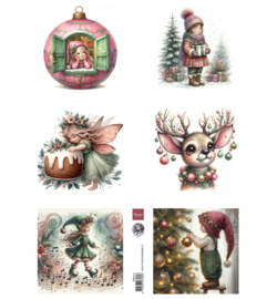 Marianne Design - Knipvel A4 - Fairybells - Enchanted Christmas - FB2512