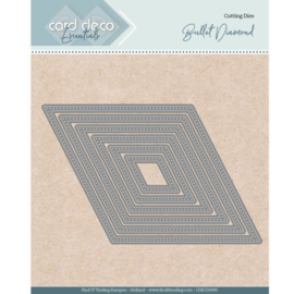 Card Deco Essentials - Nesting Dies - Bullet Diamond - CDECD0095