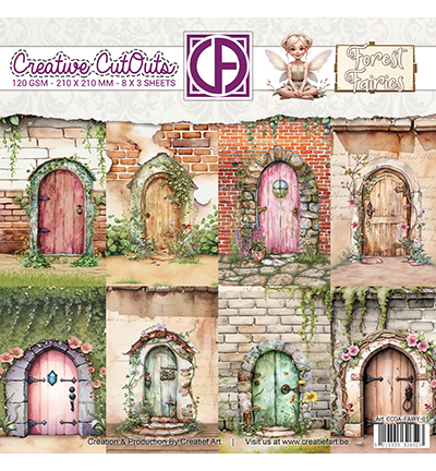 Creatief Art - CCOA-FAIRY-01 - Deuren Forest Fairies