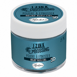 Aladine Izink Embossing Powder Sky Blue 10223