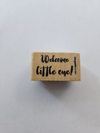 Cats on Appletrees - 2440 - Stempel - Welcome little one op=op