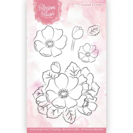 Clear Stamps - Precious Marieke - Blossom Blush - Anemone - PMCS10056