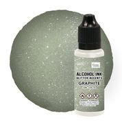 Couture Creations - Alcohol Ink Glitter Accents - Graphite - 12ml