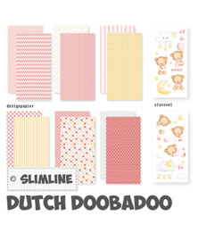 Dutch Doobadoo Crafty - Kit Slimline Babygirl - 473.005.057