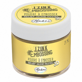 Aladine Izink Embossing Powder Pastel Yellow 10217