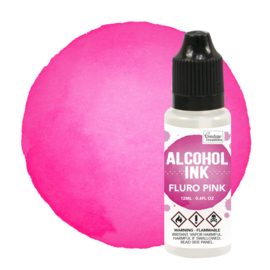 Couture Creations Alcohol Ink Fluro Pink / Fluro Pink (12mL | 0.4fl oz)