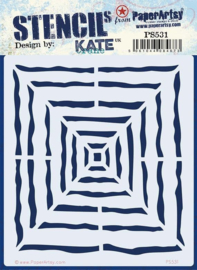 PaperArtsy - Stencil 531 {Kate Crane}