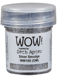 Wow! - WW10 - Embossing Powder - Regular - Seth Apter - Silver Smudge