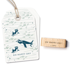 Cats on Appletrees - 27719 - Stempel - Oh happy day