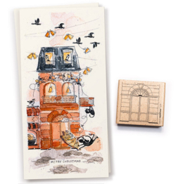 Cats on Appletrees - 28289 - Stempel - Huis 19 Poort