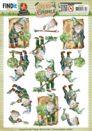3D Push Out - Yvonne Creations - Great Gnomes - Garden Gnomes -  SB10923
