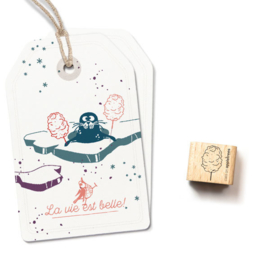Cats on Appletrees - 28144 - Ministempel - Candyfloss Outline