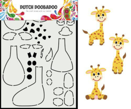 Dutch Doobadoo Card Art Built up Giraf  A5 470.713.864