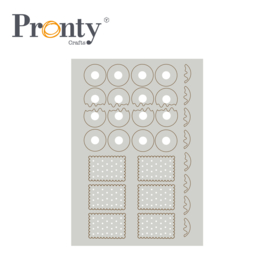 Pronty Chipboard Donuts and cookies A5 - 492.001.062