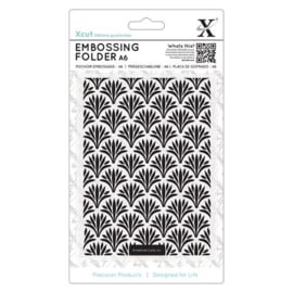 xcut -  A6 Embossing Folder - Flower Curtain - XCU 515207