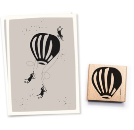 Cats on Appletrees - 2540 - Stempel - Luchtballon