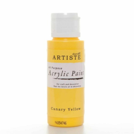 Docrafts - Acrylic Paint (2oz) - Canary Yellow