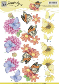 3D Knipvel - Jeanine's Art - Butterflies CD10930
