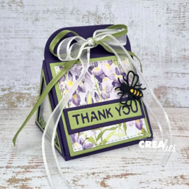 Crealies - Create A Box stansen no. 25, Driehoek doos