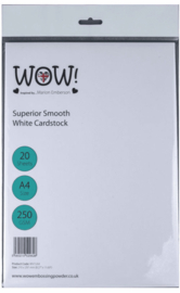 WOW! Superior Smooth White Cardstock - A4