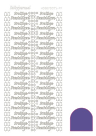 Hobbydots sticker - Mirror - Purple