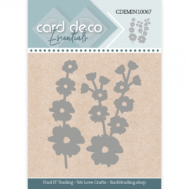 Card Deco Essentials - Mini Dies - Hollyhock -  CDEMIN10067