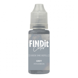 FindIt Color Oxide Ink Refill – Grey - FITCOIR024