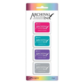 Ranger • Archival mini ink pad Kit 4 - AIMK57703