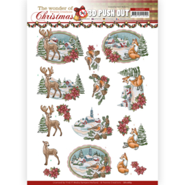 3D Push Out - Yvonne Creations - The Wonder of Christmas - Wonderful Village -  SB10689