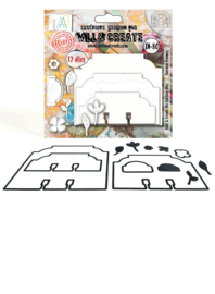 AALL & Create - #80 - MemoryDex Die-Cutting Die Set - Garden Frames