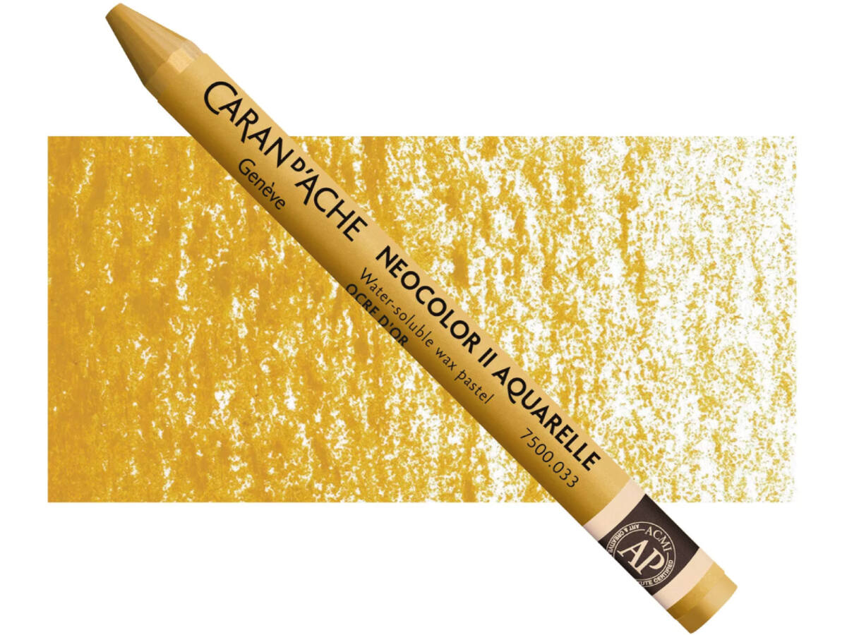Caran d’ache - neocolor II – 033 Gold ochre - 0318917033