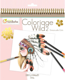 Coloriage wild 2- Emmanuelle Colin - Kleurboek