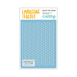 Impronte d'Autore - Mini Embossing Folder - Daisy Pattern