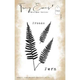 Tracy Evans - Fern (A7 stamp)