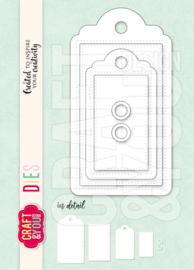 Craft & You Design CW269 Tag set