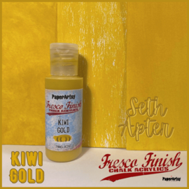 Fresco Finish - Kiwi Gold - FF230 - Seth Apter - PaperArtsy