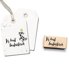 Cats on Appletrees - 2449 - Stempel - Jij bent fantastisch op=op