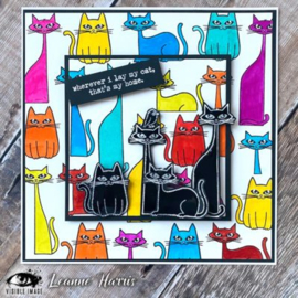 Visible image That Lovin’ Feline Stamp Set