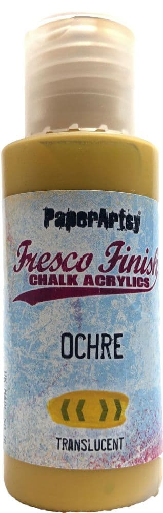 Fresco Finish - Ochre - FF195 -Tracy Scott - PaperArtsy