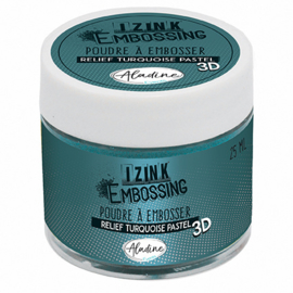 Aladine Izink Embossing Powder Pastel Turquoise 10220