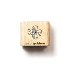 Cats on Appletrees - 2689 - Ministempel - Kleine bloem 16