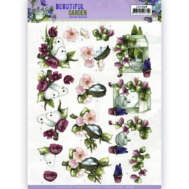 3D knipvel - Precious Marieke - Beautiful Garden - Pigeon - CD11638