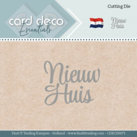 Card Deco Essentials CDECD0071 - Cutting Dies - Nieuw Huis