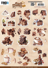 3D Cutting Sheet - Berries Beauties - Sweet Moments - Mini - CD12434