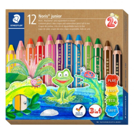 Staedtler - Noris junior 3-in-1 kleurpotlood - set 12 st