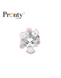 Pronty Crafts - Just Saying - unmounted Rubber stamp - 497.003.021