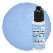 Couture Creations - Alcohol Ink Glitter Accents - Baby Blue -12ml