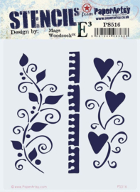 PaperArtsy - Stencil 516 {EMW}