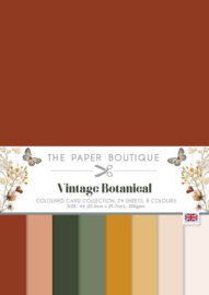 The Paper Boutique Vintage Botanical Colour Card Collection